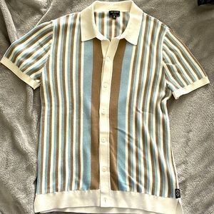 Todd Snyder button down sweater polo